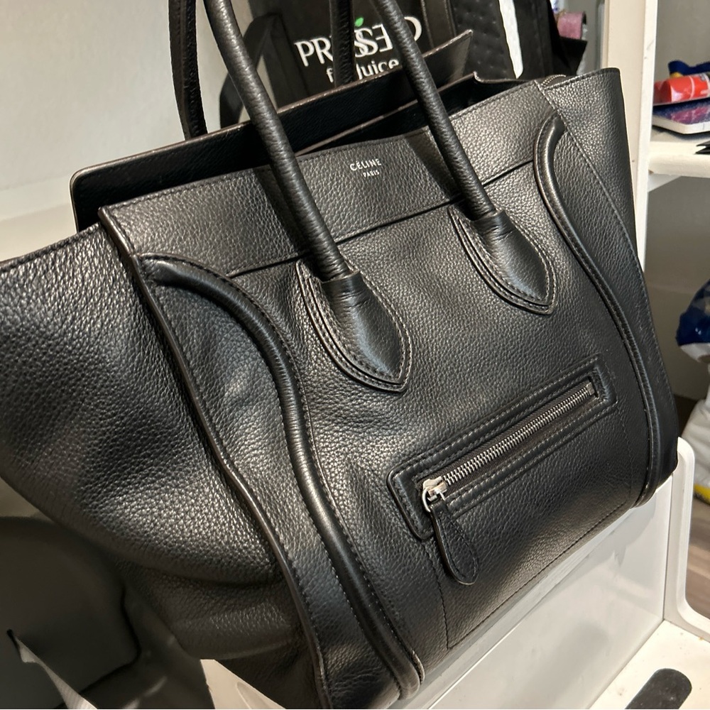 Celine lagguage satchel Top handle bag
